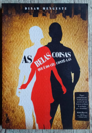 As belas coisa que é do céu contê-las, Dinaw Mengestu, editora nova fronteira, livro usado