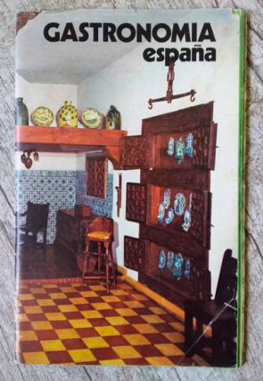 Gastronomia España, publicações del ministerio de informacion y turismo, livro usado