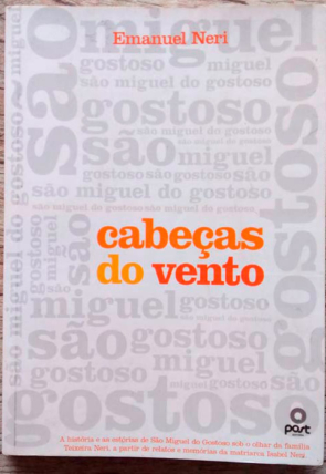 cabeças de vento, Emanuel Neri, editora past, livro usado