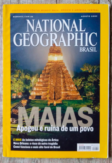 Revista National Geographic Brasil Edição 89 agosto 2007, editora abril
