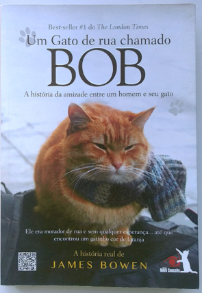 Um gato de rua chamado Bob, James Bowen, editora novo conceito