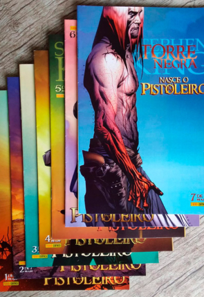 A Torre Negra nasce o pistoleiro 7 edições, Stephen King, editora panini