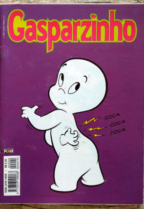 Gibi hq Gasparzinho edição 4, editora pixel