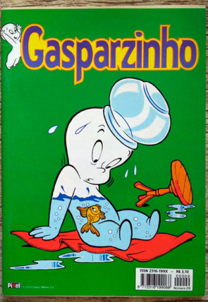 Gibi hq Gasparzinho edição 9, editora pixel