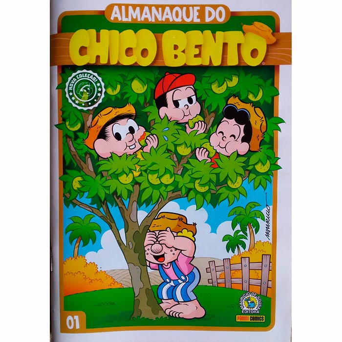 Gibi turma da Mônica almanaque do Chico Bento edição 1 Maurício de Souza, editora panini