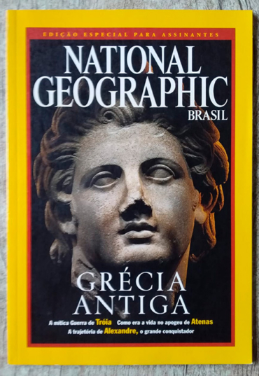 Revista National Geographic Brasil Edição especial para assinantes 1 Grécia Antiga, 2001, editora abril