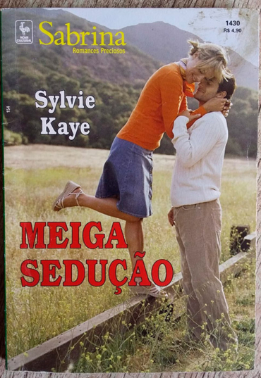 Sabrina 1430 meiga sedução, Sylvie Kaye, editora nova cultural, livro usado