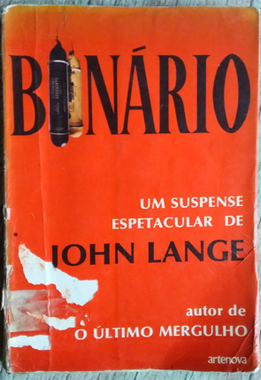 binário, John Lange, editora artenova, livro usado