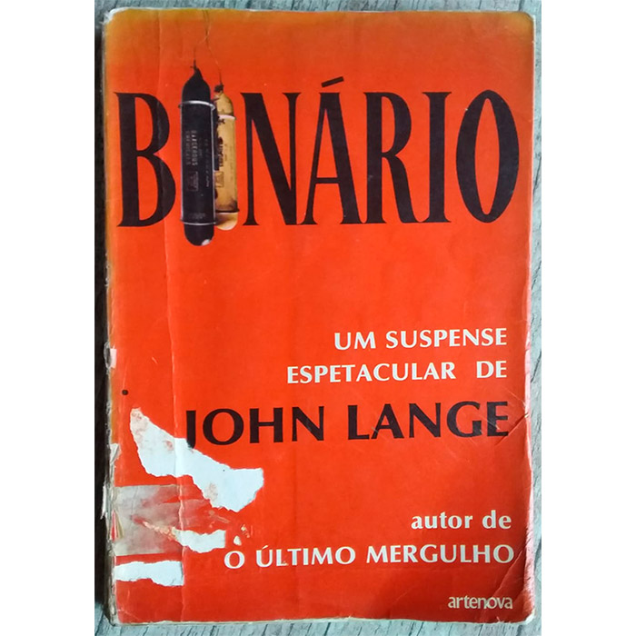 binário, John Lange, editora artenova, livro usado