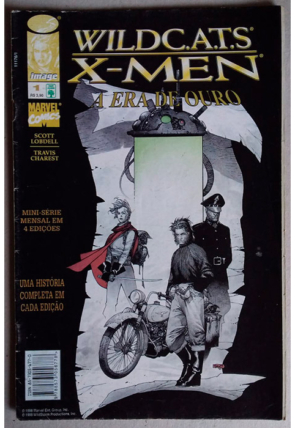 gibi Wild C.A.T.S X-men A Era de Ouro edição 1, editora abril