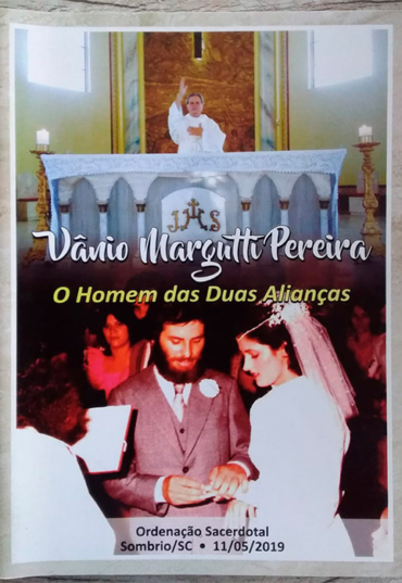 Vânio Margutti Pereira o homem das duas alianças, Oníria Santos da Rosa
