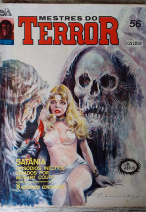Gibi HQ Mestres do terror 56, editora D-arte
