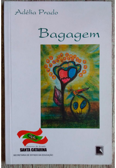 Bagagem, Adélia Prado, editora record, livro usado