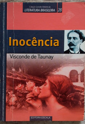 Inocência, Visconde de Taunay, editora escala, livro usado