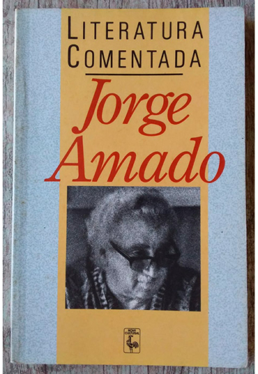 Literatura comentada Jorge Amado, editora nova cultural, livro usado