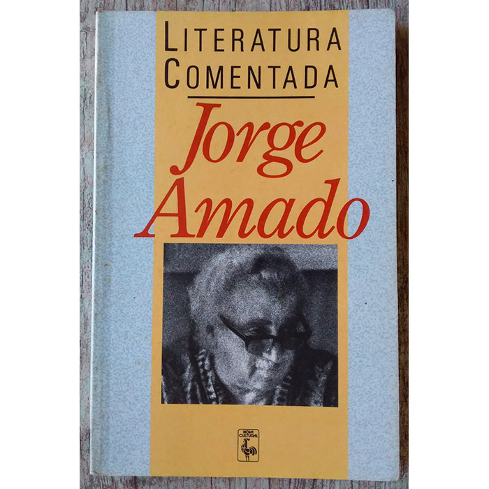 Literatura comentada Jorge Amado, editora nova cultural, livro usado
