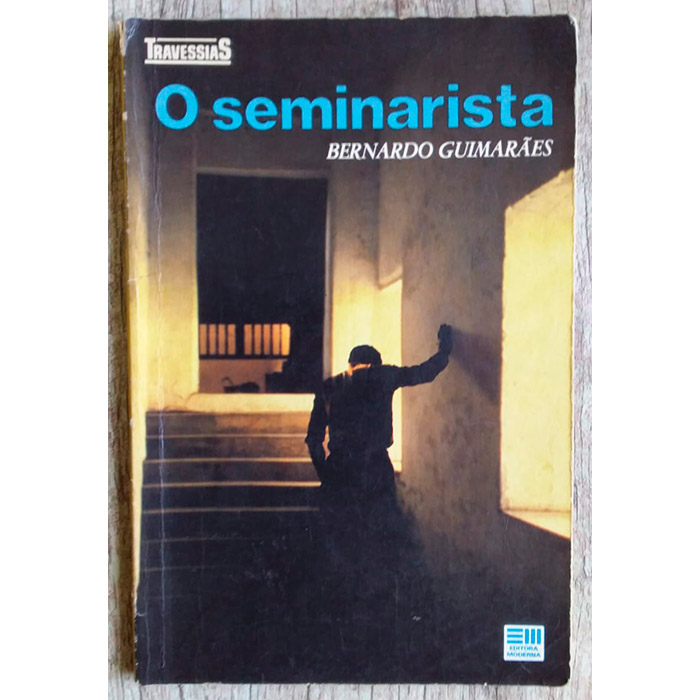 O seminarista, Bernardo Guimarães, editora moderna, livro usado