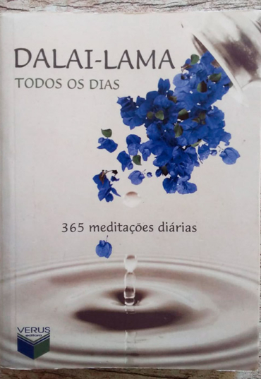 Dalai Lama todos os dias 365 meditações diárias, editora verus, livro usado