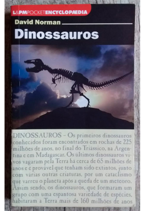 Dinossauros, David Norman, editora L&PM pocket, livro usado
