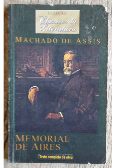 Memorial de Aires, Machado de Assis, editora galex, livro usado