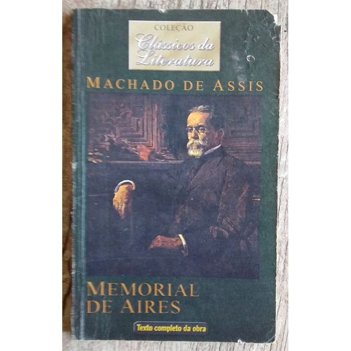 Memorial de Aires, Machado de Assis, editora galex, livro usado