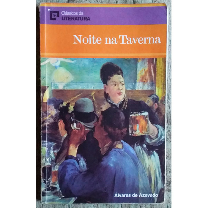 Noite na taverna, Álvares de Azevedo, editorial sol90, livro usado