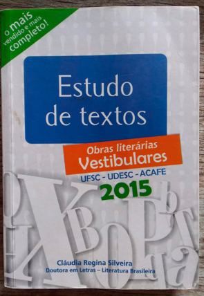 Estudo de Textos, Cláudia Regina Silveira, editora postmix, livro usado