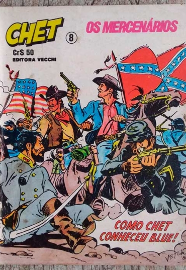 Gibi Chet edição- os mercenários, editora vecchi