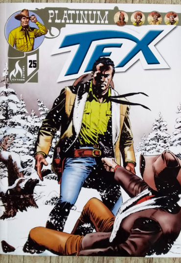 Gibi hq Tex Platinum edição 25, editora mythos
