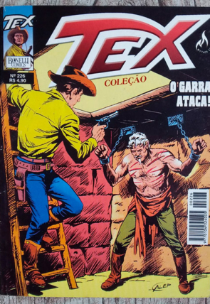 Gibi, hq Tex coleção 226 o garra ataca, editora mythos