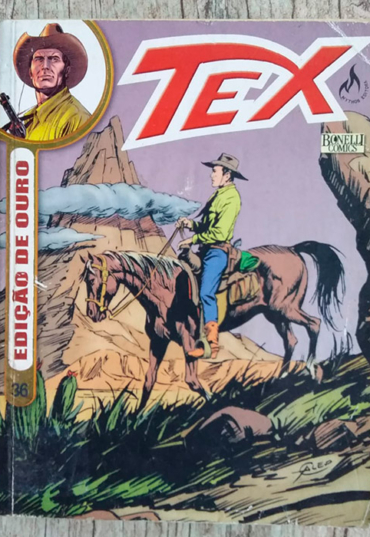 Gibi hq tex edição de ouro 36, editora mythos