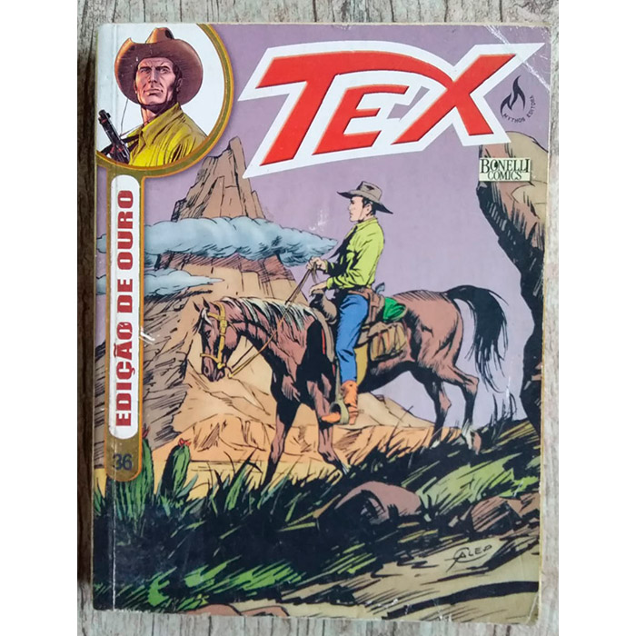 Gibi hq tex edição de ouro 36, editora mythos