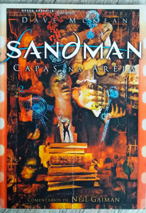 Sandman capas na areia 2, Dave Mckean e Neil Gaiman, editora opera graphica