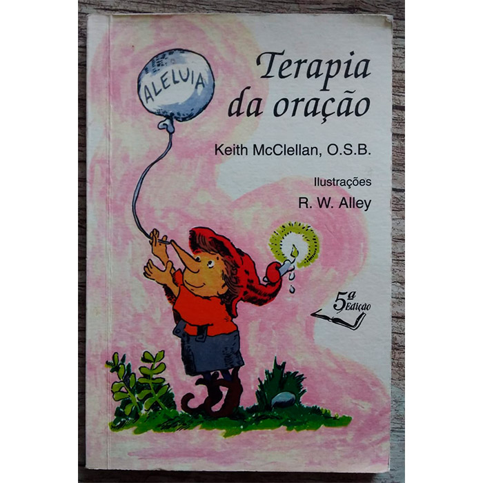 Terapia da oração, Keith McClellan, editora paulus, livro usado