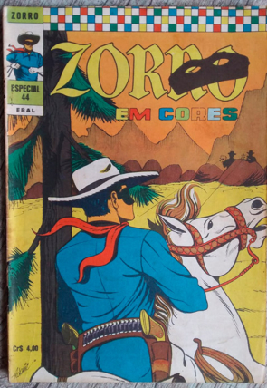 gibi Zorro especial edição 44 em cores, editora Ebal, usado