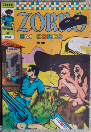 gibi Zorro especial edição 48 em cores, editora Ebal, usado