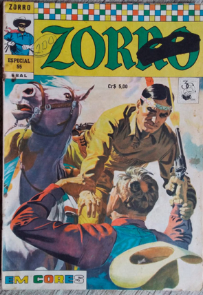 gibi Zorro especial edição 55 em cores, editora Ebal, usado