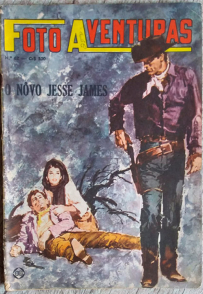 gibi fotonovela foto aventuras 62 o novo Jesse James, editora ediex