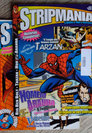 gibi hq stripmania edição 1 e 2, editora opera graphica