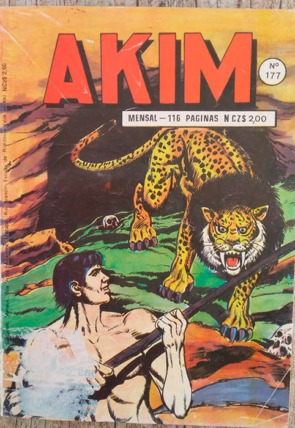 Gibi Akim 177, editora noblet, história em quadrinhos