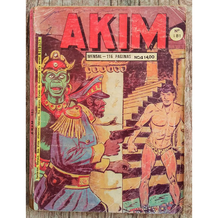 Gibi Akim edição 181, editora noblet, história em quadrinhos