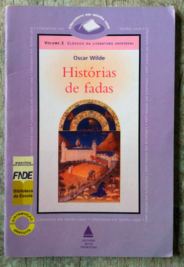 Histórias de fadas, Oscar Wilde, editora nova fronteira, livro usado