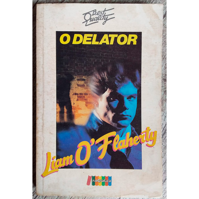 O delator, Liam O'Flaherty, editora rio gráfica, livro usado