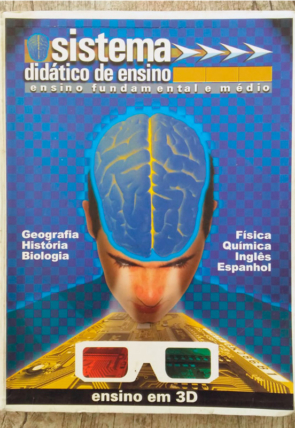 Sistema didático de ensino, ensino fundamental e médio, ensino em 3D, editora Silvanelli