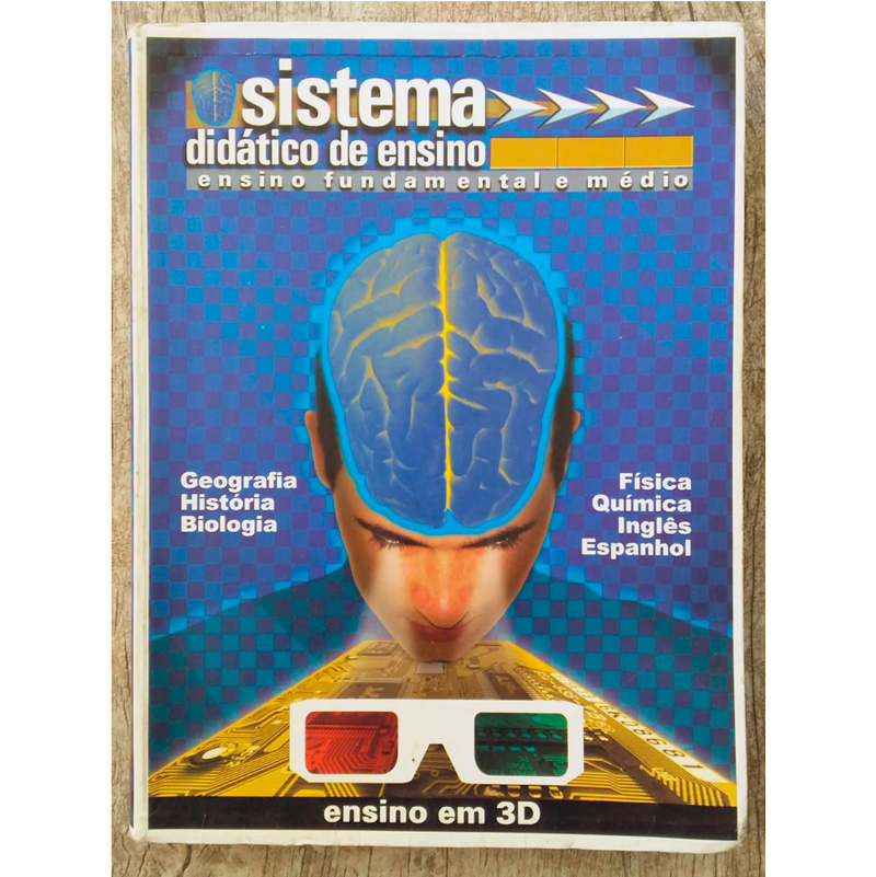 Sistema didático de ensino, ensino fundamental e médio, ensino em 3D, editora Silvanelli