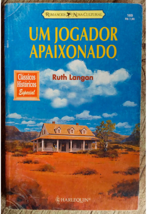 Um jogador apaixonado, Ruth Langan, editora nova cultural, livro usado