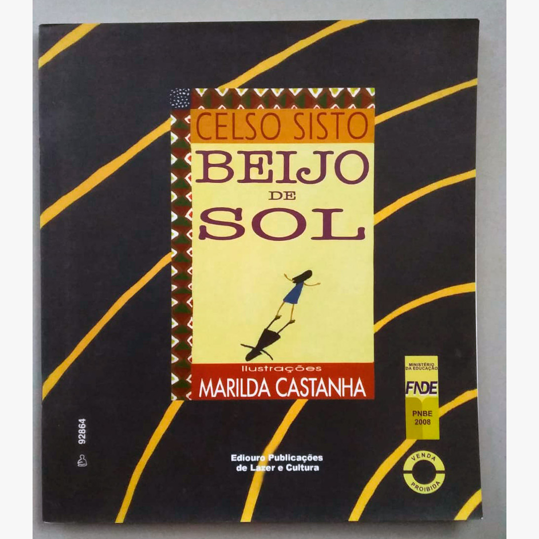 Beijo de sol, Celso Sisto, editora, ediouro, livro usado