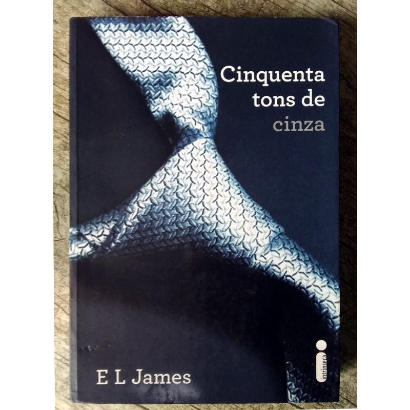 Cinquenta tons de cinza, E. L. James, editora intrínseca, livro usado
