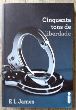 Cinquenta tons de liberdade, E. L. James, editora intrínseca, livro usado