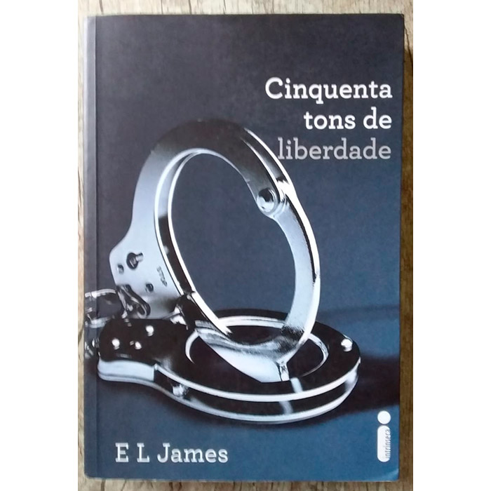 Cinquenta tons de liberdade, E. L. James, editora intrínseca, livro usado